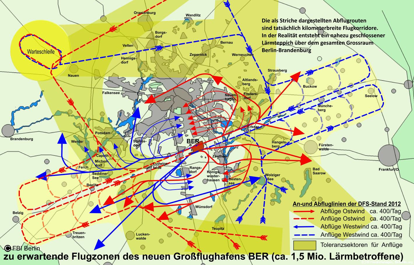 Infoplattform gegen Fluglärm BER (BBI) - Internetplattform gegen